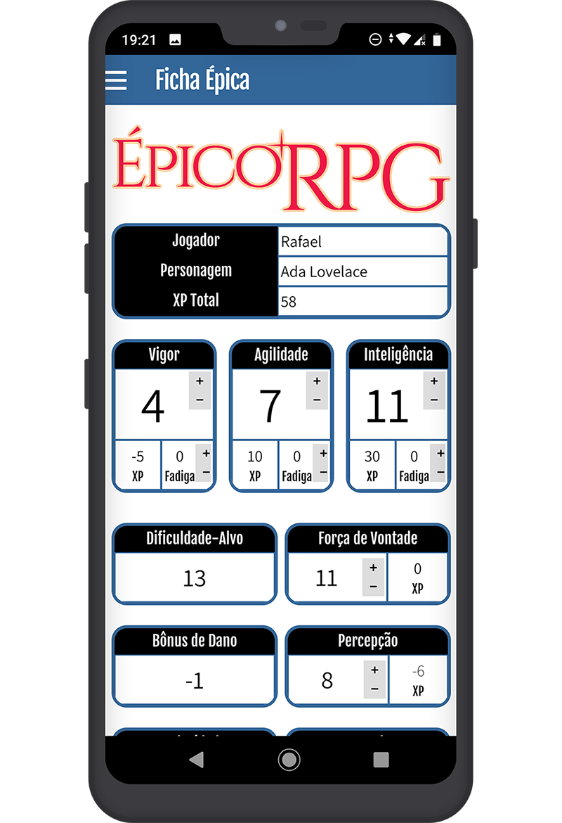 Minha ficha Rpg, Wiki